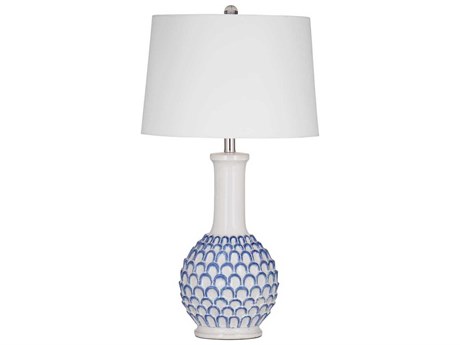 Bassett Mirror Blue Tioga Table Lamp