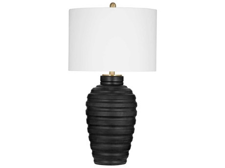Bassett Mirror Black Hale Table Lamp