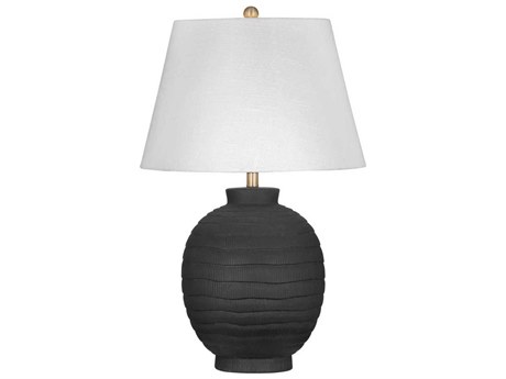 Bassett Mirror Black Ventraa Table Lamp