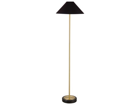 Bassett Mirror Norfolk Black Floor Lamp