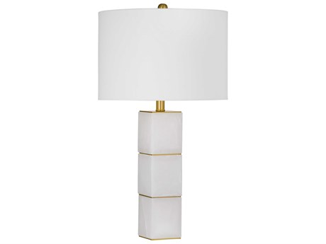 Bassett Mirror White Swindon Table Lamp