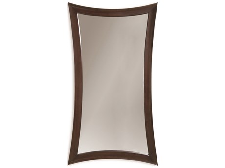 Bassett Mirror Thoroughly Modern Hour-Glass Leaner Floor Mirror