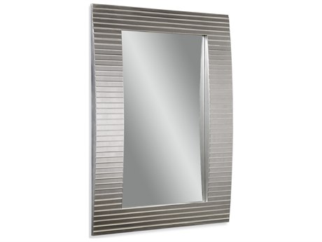 Bassett Mirror Thoroughly Modern Tambour Rectangular Wall Mirror