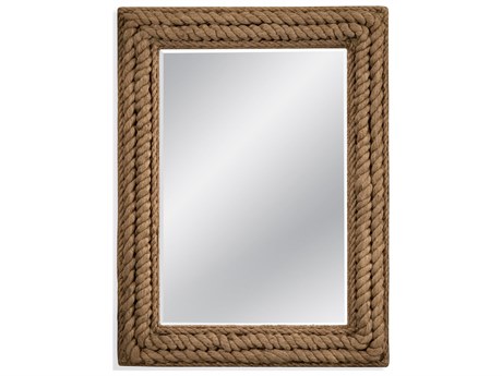 Bassett Mirror Pan Pacific Summerville Rectangular Wall Mirror