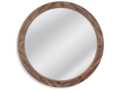 Bassett Mirror Pan Pacific Jacques Round Wall Mirror