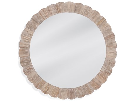 Bassett Mirror Jacque Natural Wall Round