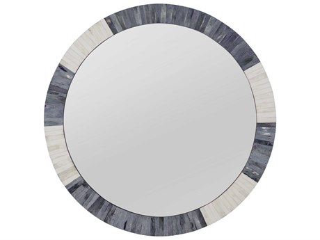 Bassett Mirror Carnelian Gray Wall Round
