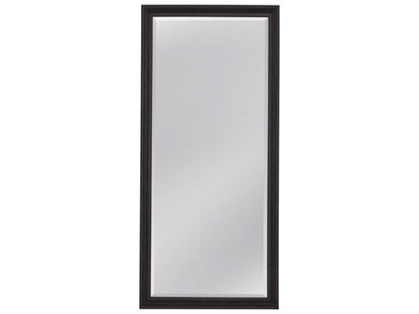 Bassett Mirror Mattern Black Floor Rectangular