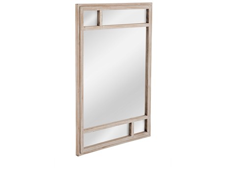 Bassett Mirror White Loudon Wall Mirror