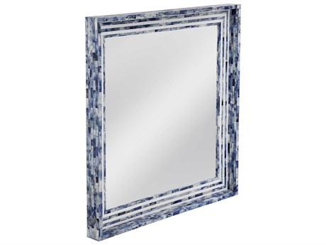 Bassett Mirror Mabrey Blue Wall Square