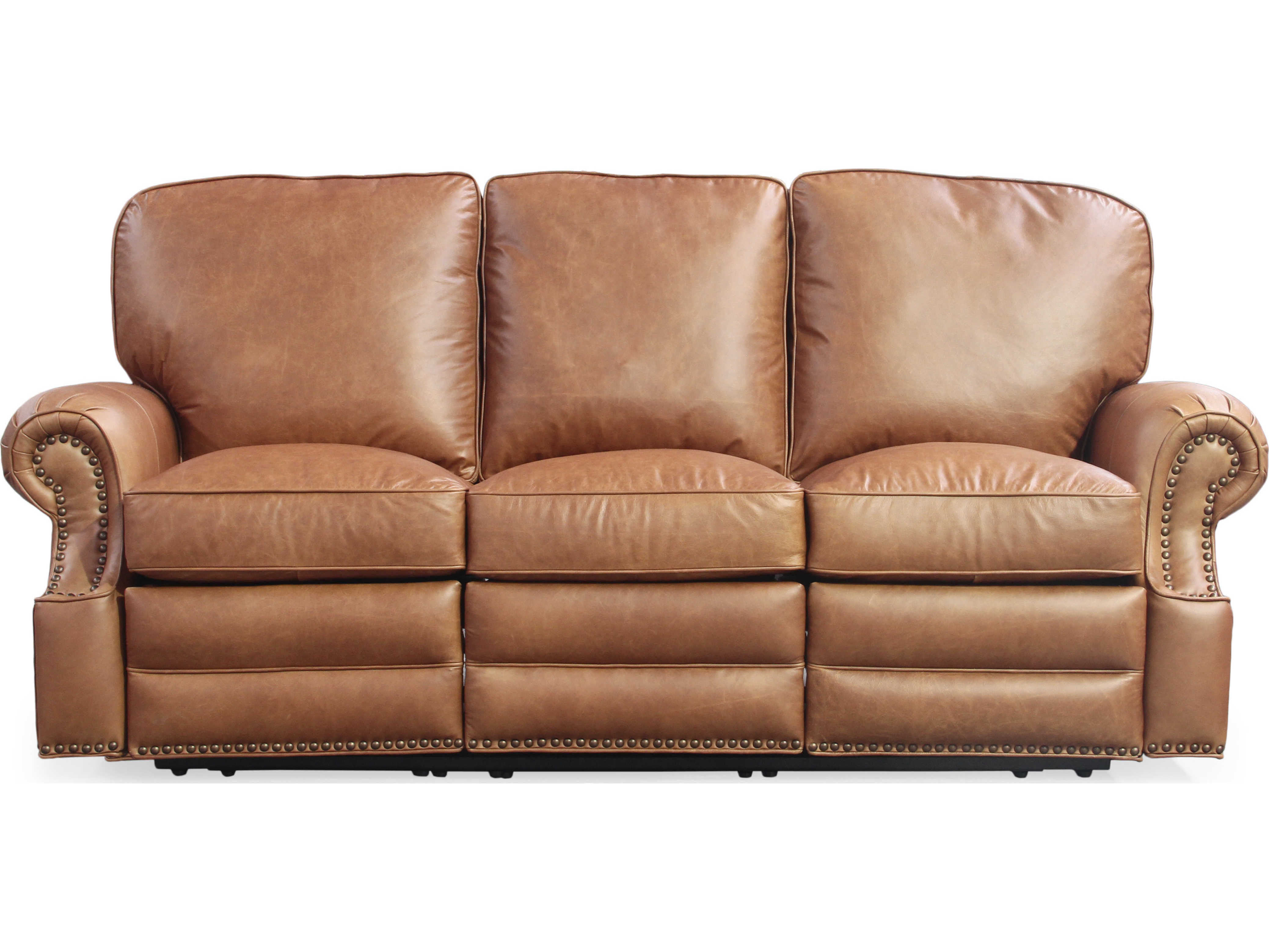 vintage leather recliner sofa