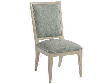 Barclay Butera Newport Eastbluff Blue Upholstered Side Dining Chair
