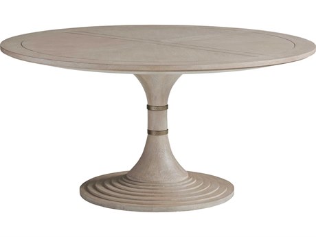 Barclay Butera Malibu Kingsport Round Wood Dining Table