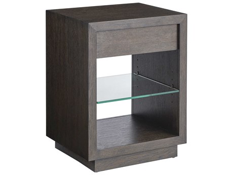 Barclay Butera Park City Creek 1-Drawer Brown Nightstand