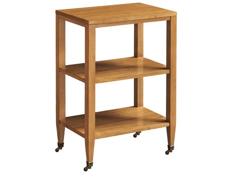 Barclay Butera Laguna Legion Rectangular Wood Table Rock End