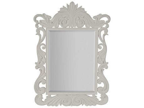 Barclay Butera Villa Blanca Mallet White Aries Wall Mirror