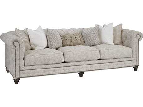 Barclay Butera Upholstery Carmen Misty Gray Upholstered Carmen Sofa