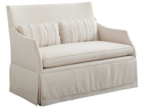 Barclay Butera Upholstery Portshead Beige Upholstered Accent Bench