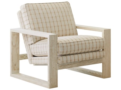 Barclay Butera Upholstery Thaynes Beige Fabric Accent Chair