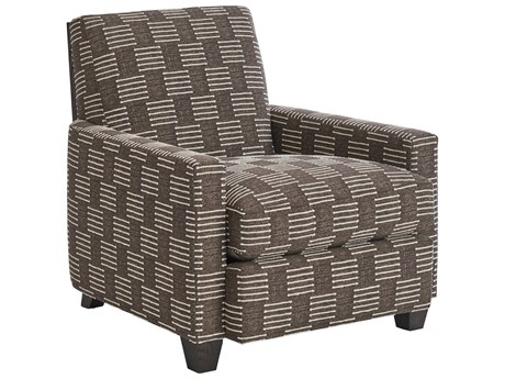 Barclay Butera Upholstery Vista Ridge Gray Fabric Accent Chair