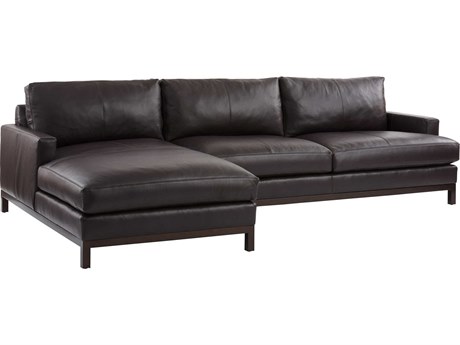 Barclay Butera Upholstery Horizon Leather Sofa