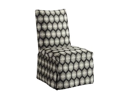 Barclay Butera Upholstery Mackenzie Black Upholstered Side Dining Chair