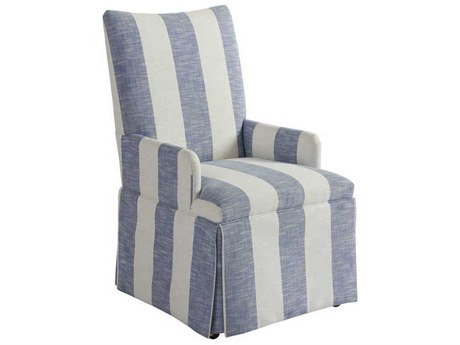 Barclay Butera Upholstery Mackenzie Beige Upholstered Arm Dining Chair