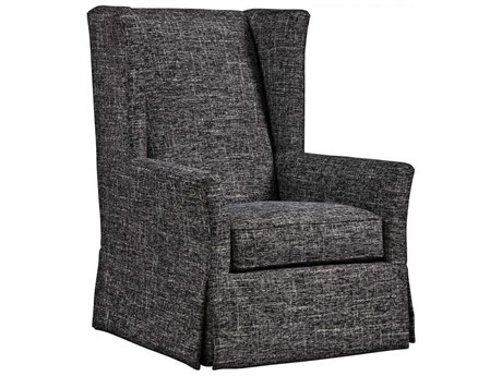 Barclay Butera Upholstery El Moro Swivel Fabric Accent Chair