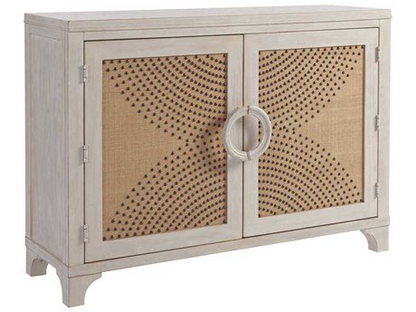 Barclay Butera Newport Lido Sailcloth Beige Accent Chest