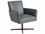 Barclay Butera Brooks Swivel 30" Leather Accent Chair  BCBLL530311SWCB