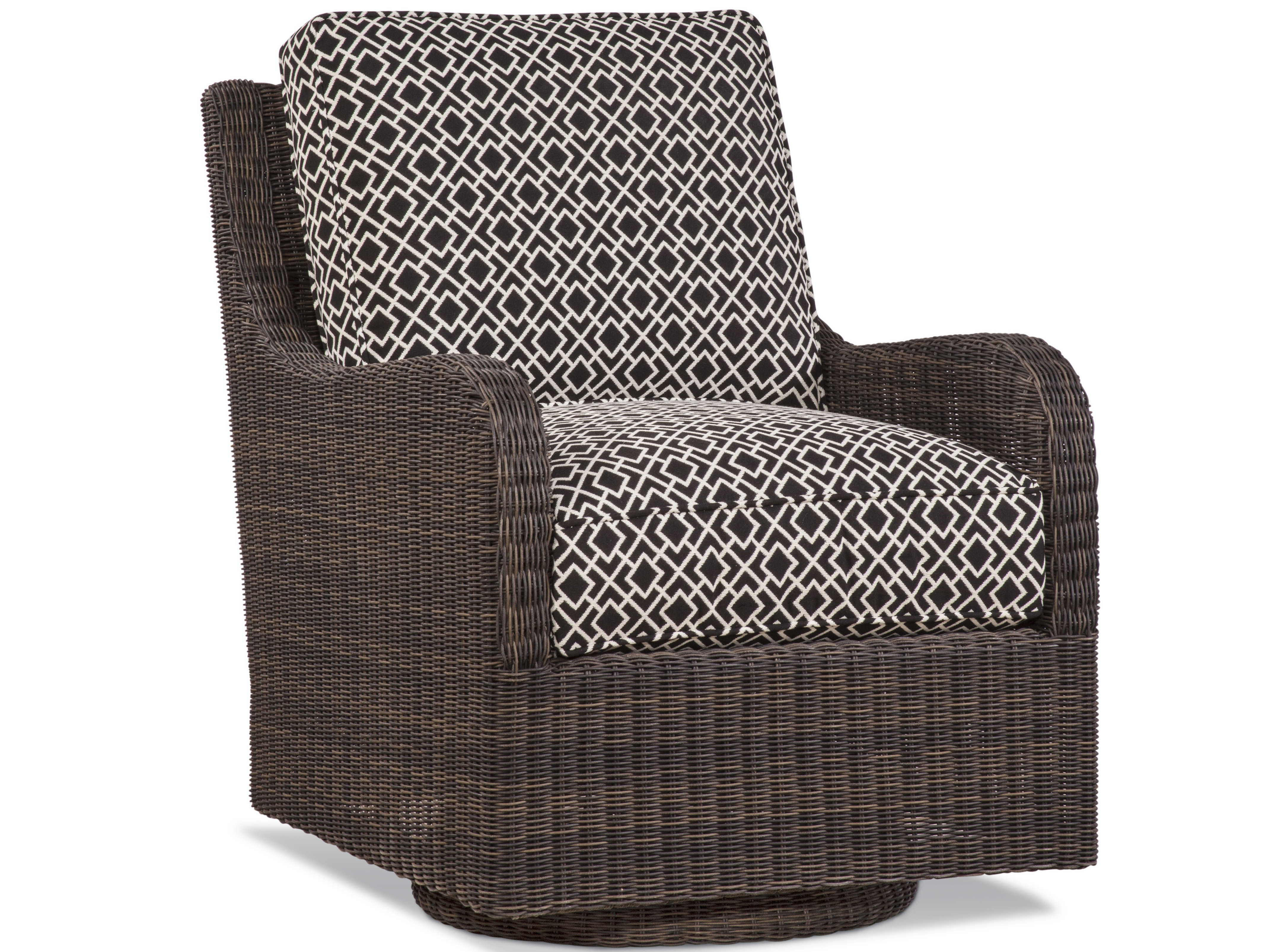 Braxton Culler Outdoor Tangier Sable Wicker Cushion Lounge Chair