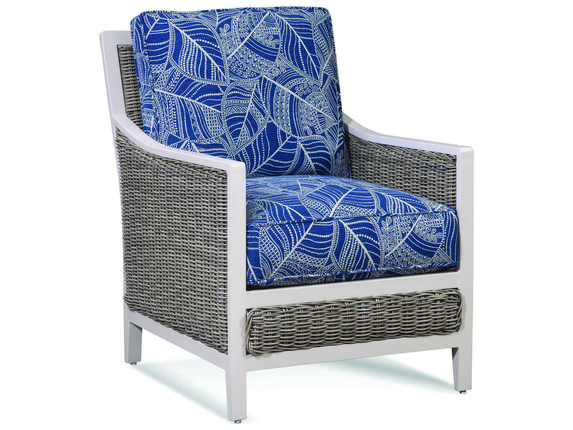 Braxton Culler Outdoor Molly Stonewash Wicker Cushion Lounge