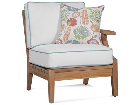Braxton Culler Outdoor Messina Teak Cushion Lounge Chair