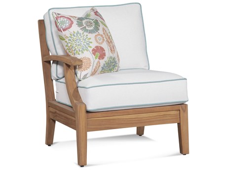 Braxton Culler Outdoor Messina Teak Cushion Lounge Chair
