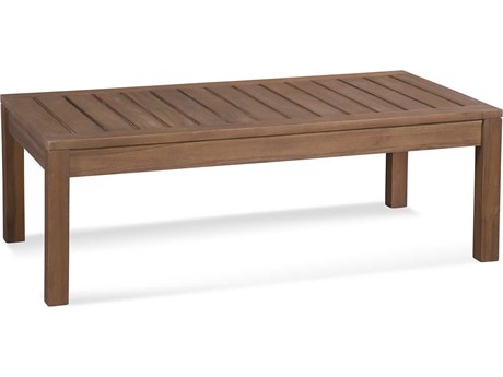 Braxton Culler Outdoor Messina Teak Rectangular Coffee Table
