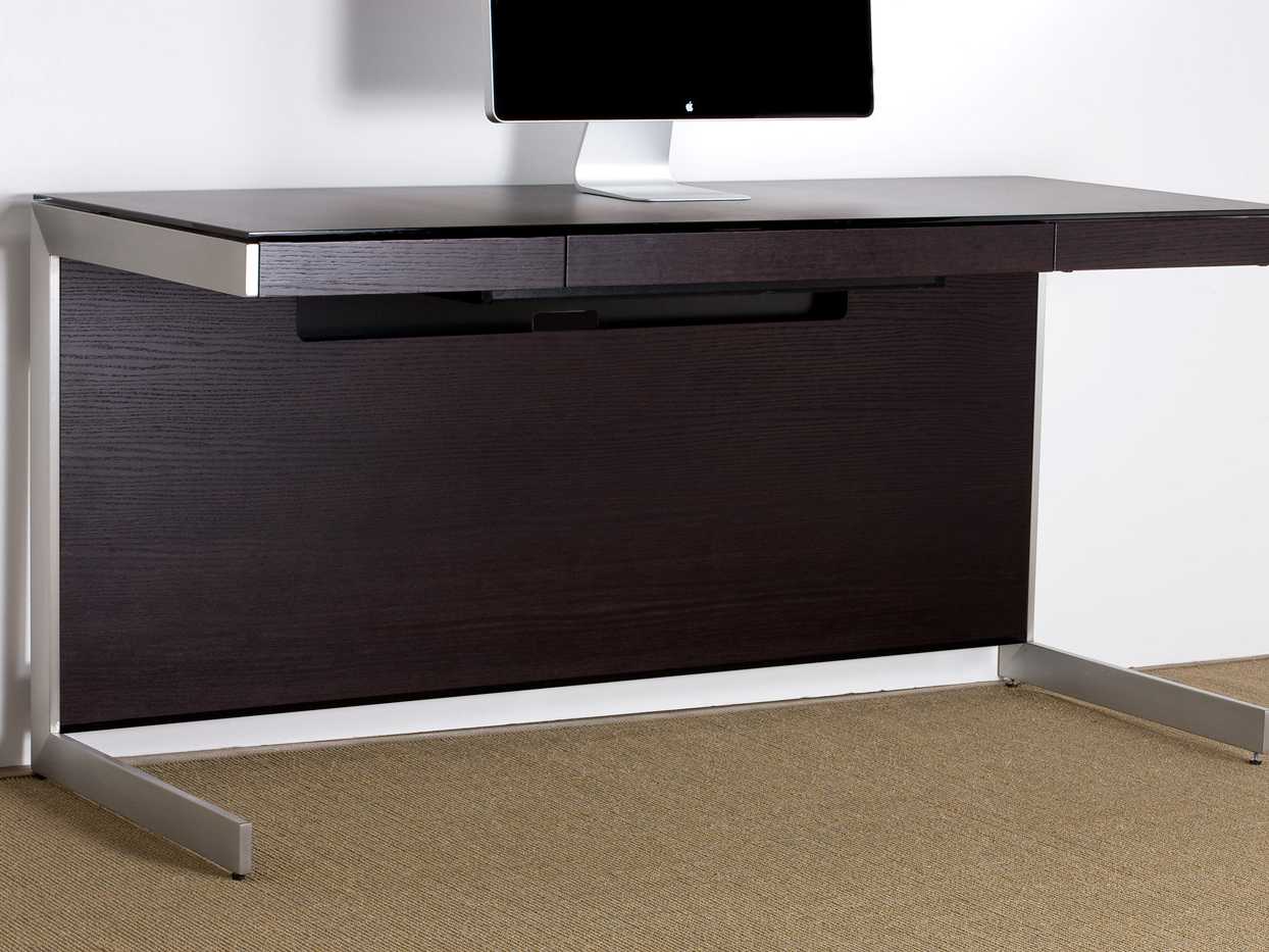 Bdi Sequel 60 X 24 Rectangular Espresso Stained Oak Computer Bdi Sequel 60 X 24 Rectangular Espresso Stained Oak Computer Desk With