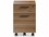 BDI Linea Office Charcoal Stained Ash File Cabinet  BDI6227CRL