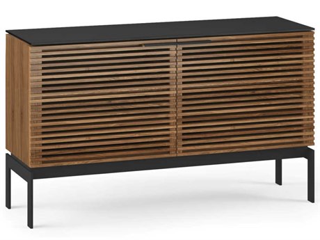 BDI Corridor 50" Walnut Wood Natural Media Console