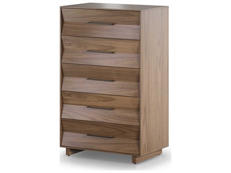 BDI Kava Natural Walnut Brown Hardwood Accent Chest