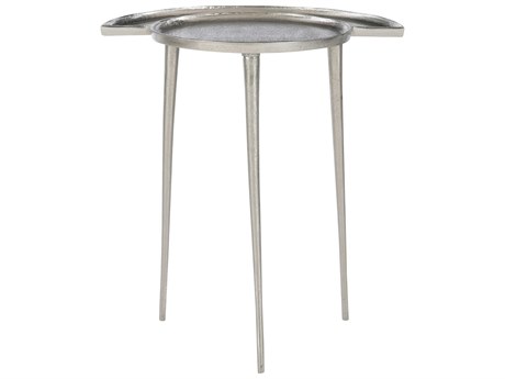 Bernhardt Interiors Dayle Metal Nickel Accent Table