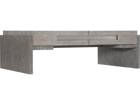 Bernhardt Foundations Rectangular Wood Dark Shale Light Cocktail Table