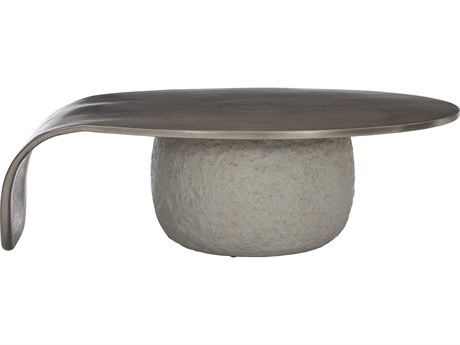 Bernhardt Kaori Metal Cocktail Table