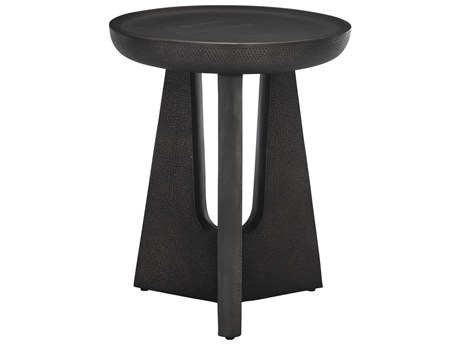 Bernhardt Nala Round Metal End Table