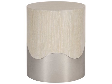 Bernhardt Solaria Round Wood Accent Table