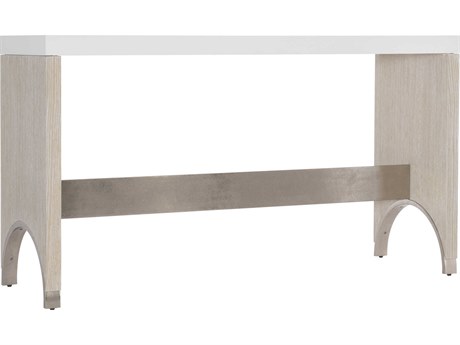 Bernhardt Solaria Rectangular Faux Stone Console Table