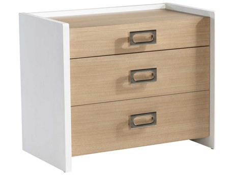 Bernhardt Modulum 3-Drawers Brown Nightstand