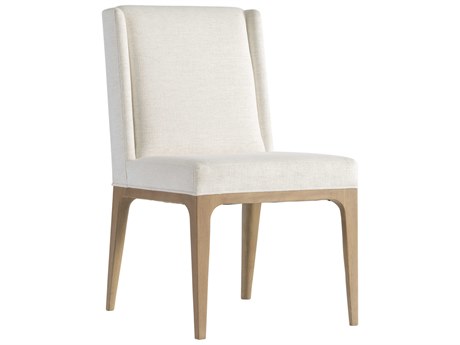 Bernhardt Modulum White Upholstered Side Dining Chair