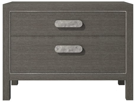Bernhardt Prado 2-Drawers Gray Nightstand