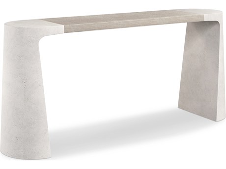 Bernhardt Prado Rectangular Wood Tawny Console Table