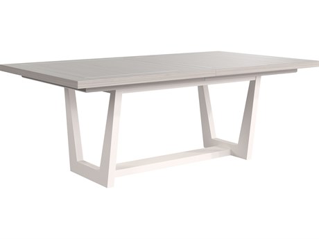 Bernhardt Stratum Rectangular Wood Mist Dining Table